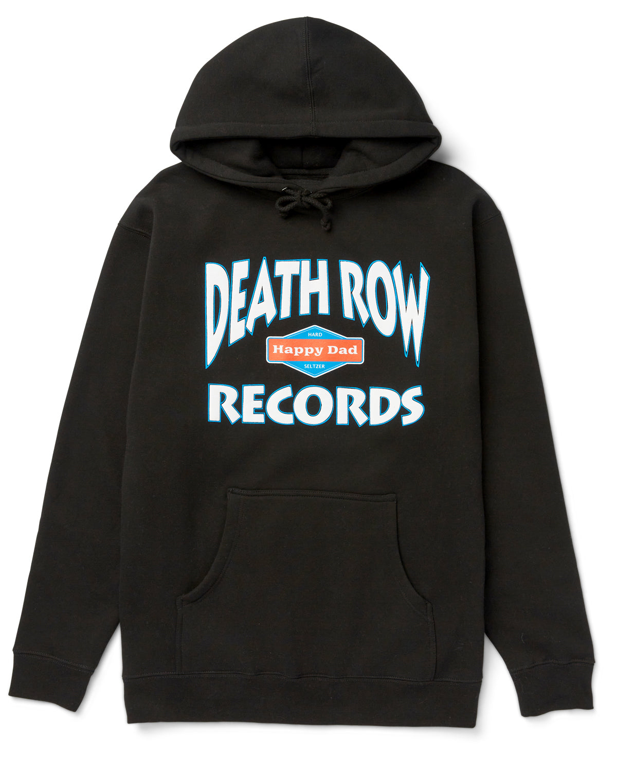 Happy Dad x Death Row Collab Hoodie (Black) - Main Image