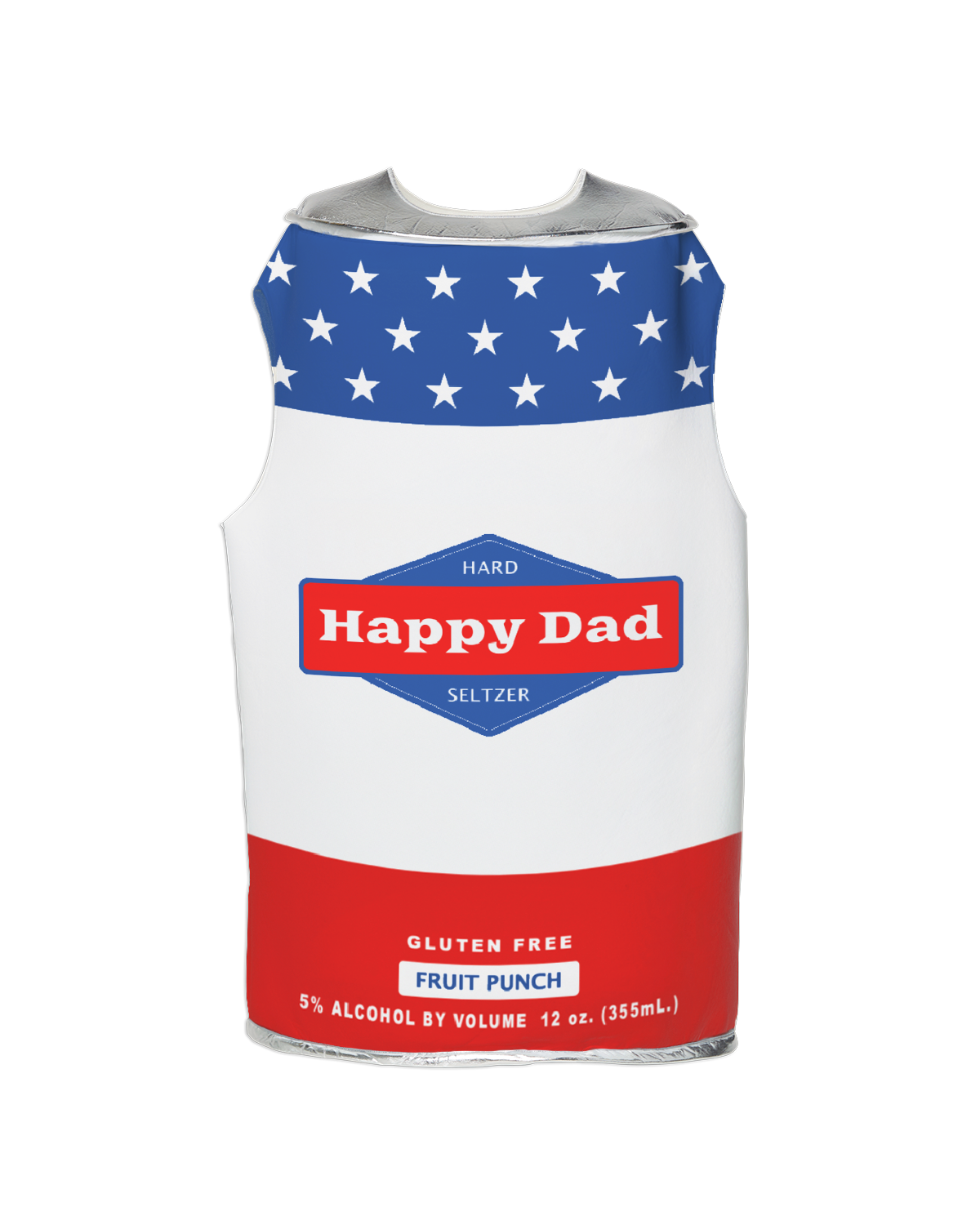 Happy Dad Halloween Can Costume (Fruit Punch)