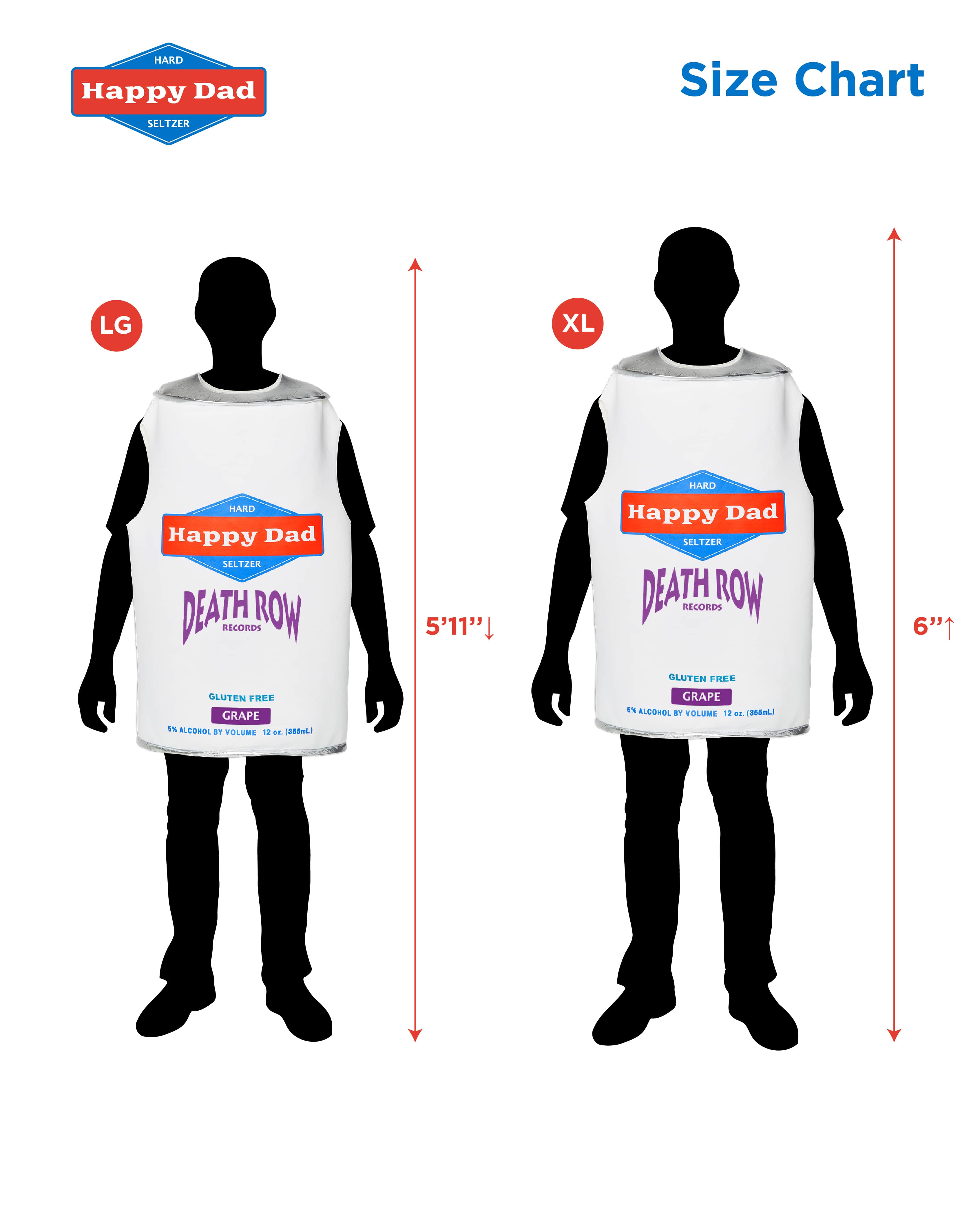 Happy Dad Halloween Can Costume (Grape)