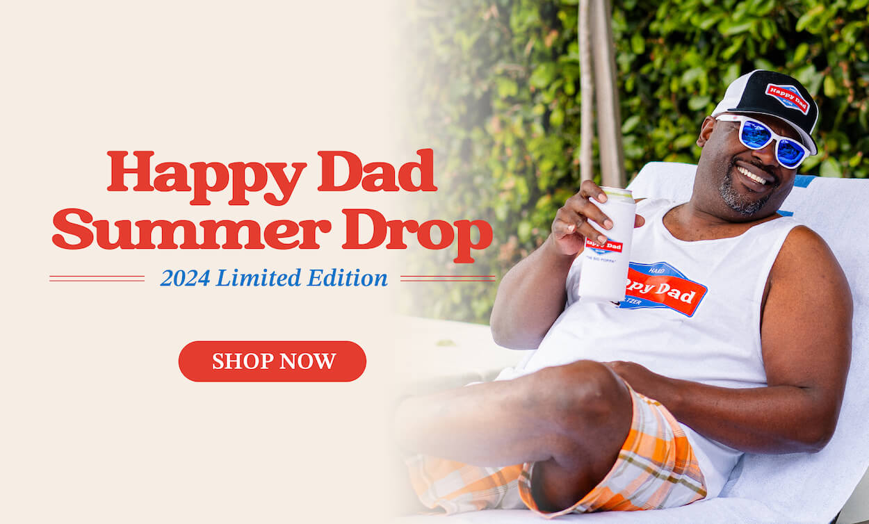 Happy Dad Trucker Hat (Black) Happy Dad Trucker Hat (Black)