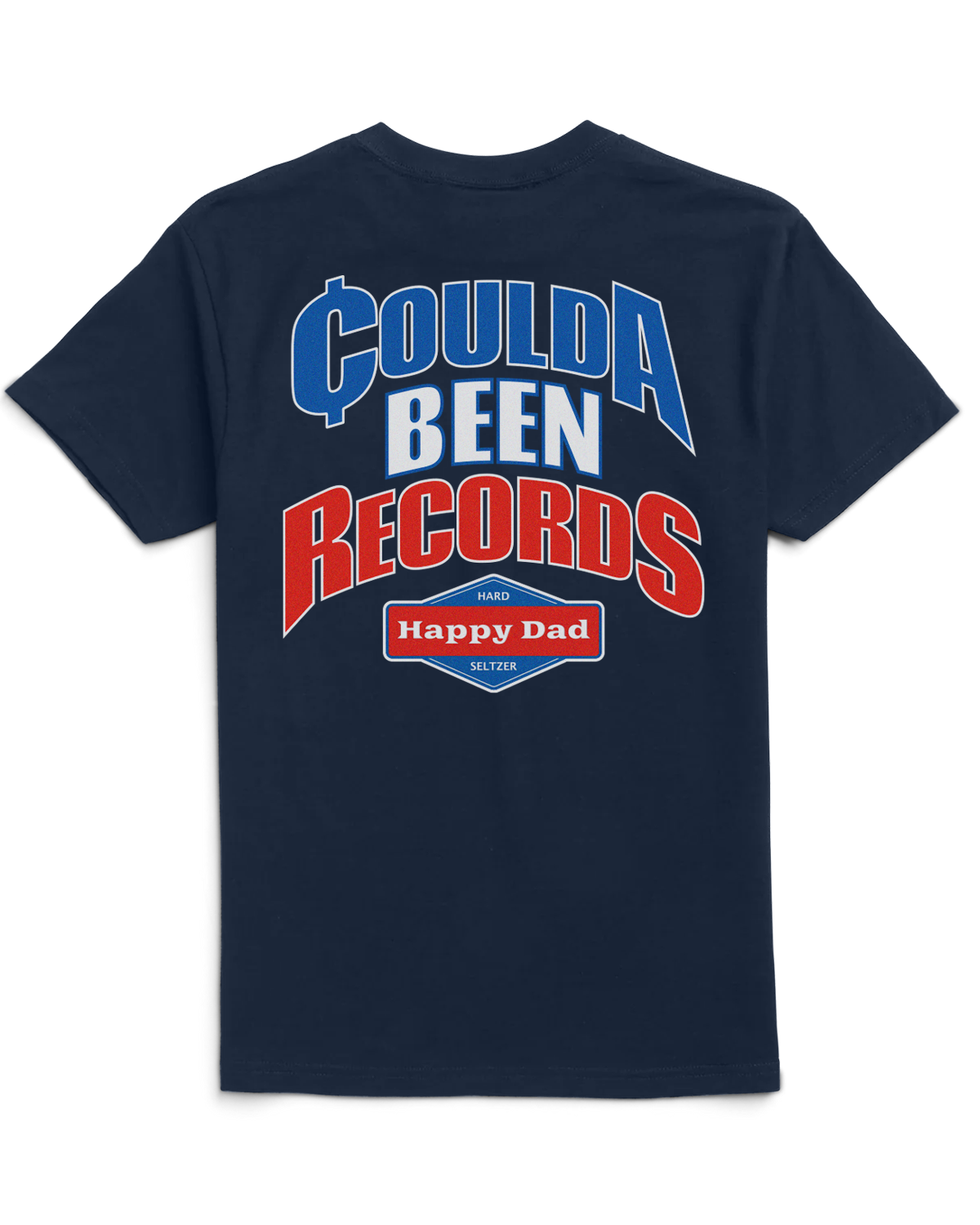 Happy Dad x Coulda Been Records Vintage Tee (Navy)