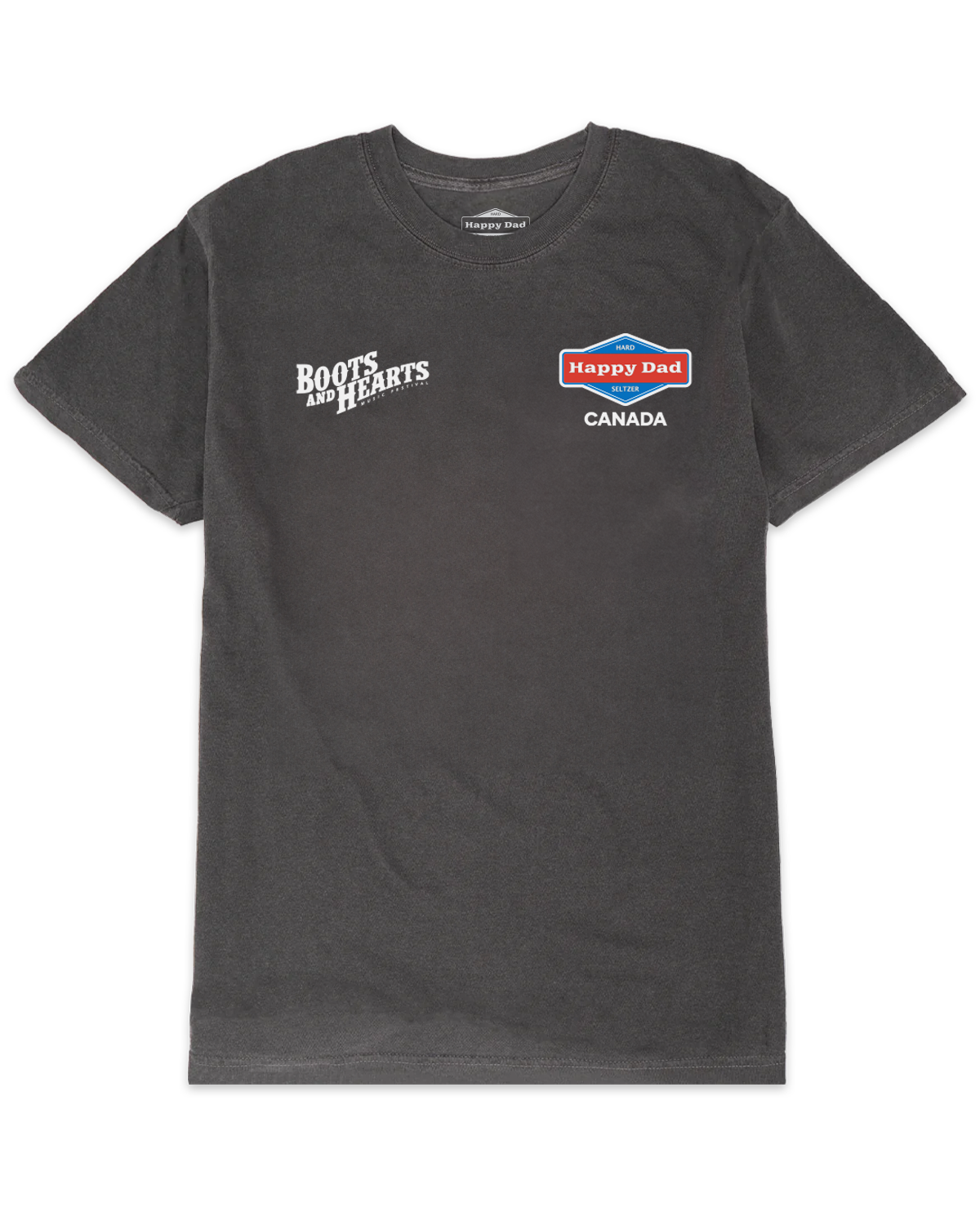 Happy Dad x Boots & Hearts Cowboy Tee (Pepper)