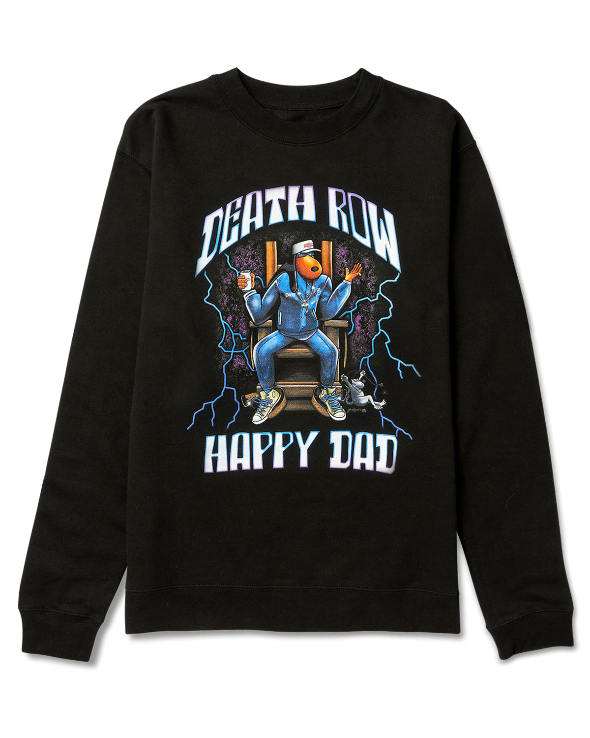 Happy Dad x Death Row Electric Crewneck