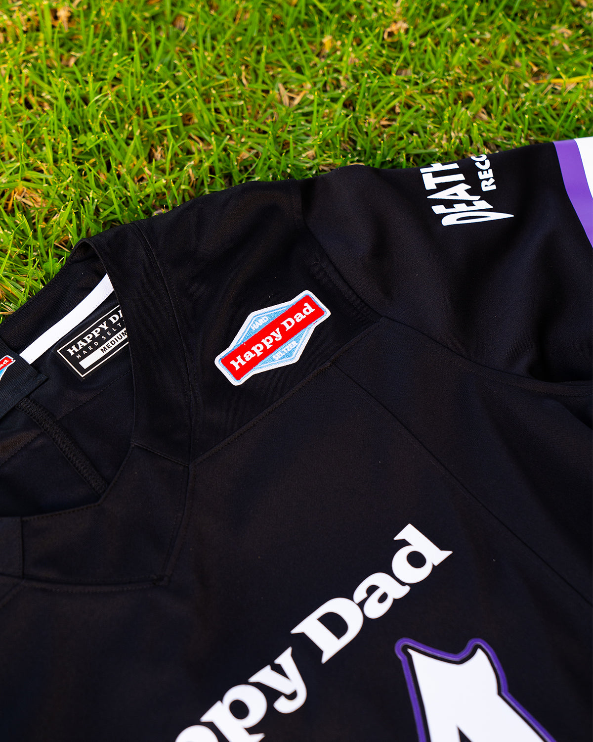 Happy Dad x Death Row Football Jersey '24 (Black)