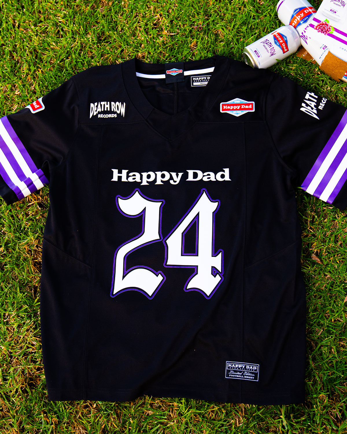 Happy Dad x Death Row Football Jersey '24 (Black)