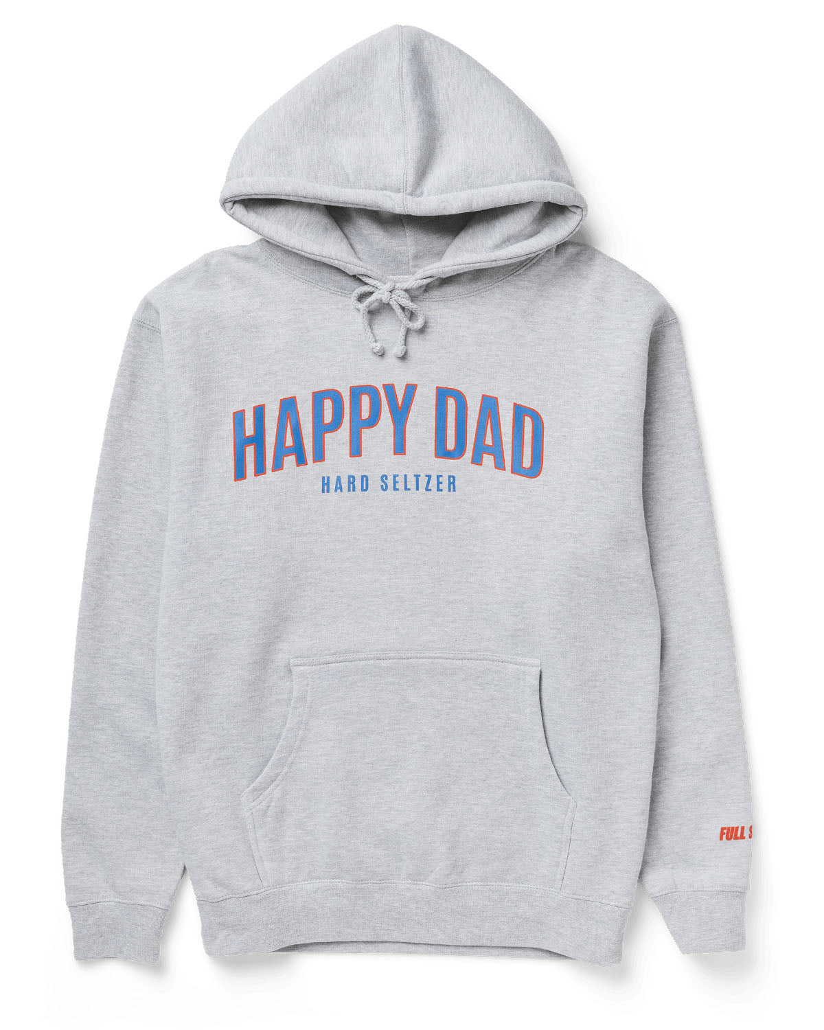Happy Dad Arch Hoodie (Grey)