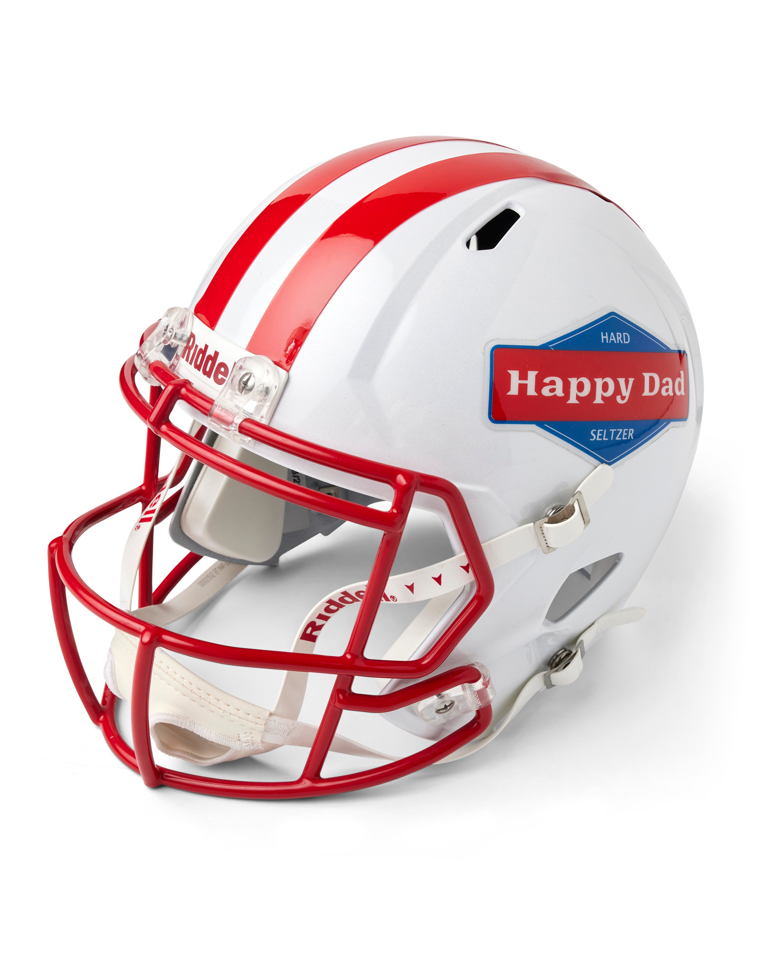 Happy Dad Football Helmet Full Size Riddell Replica