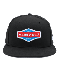 Happy Dad x New Era Snapback (Black)