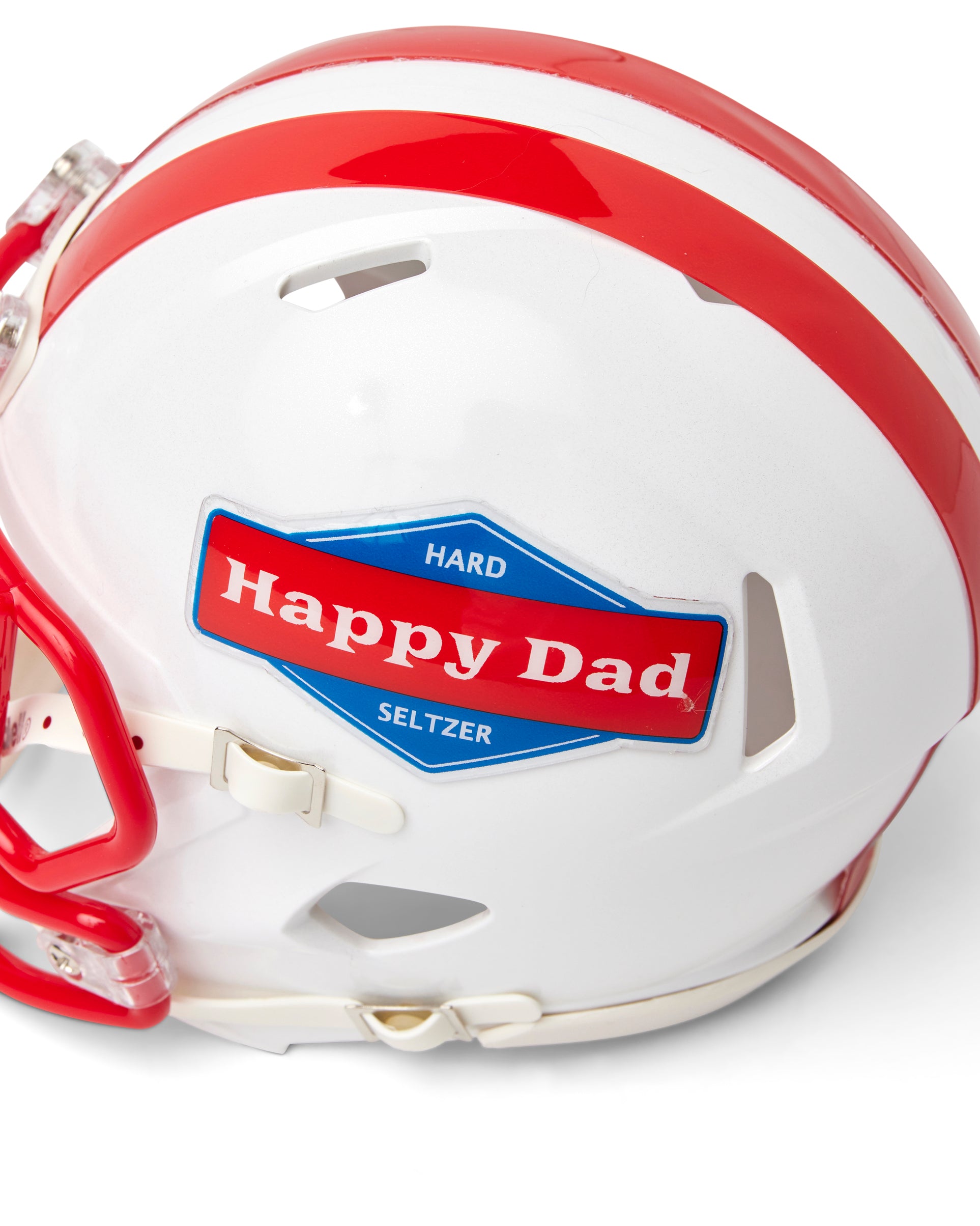 Happy Dad Football Helmet Mini Replica