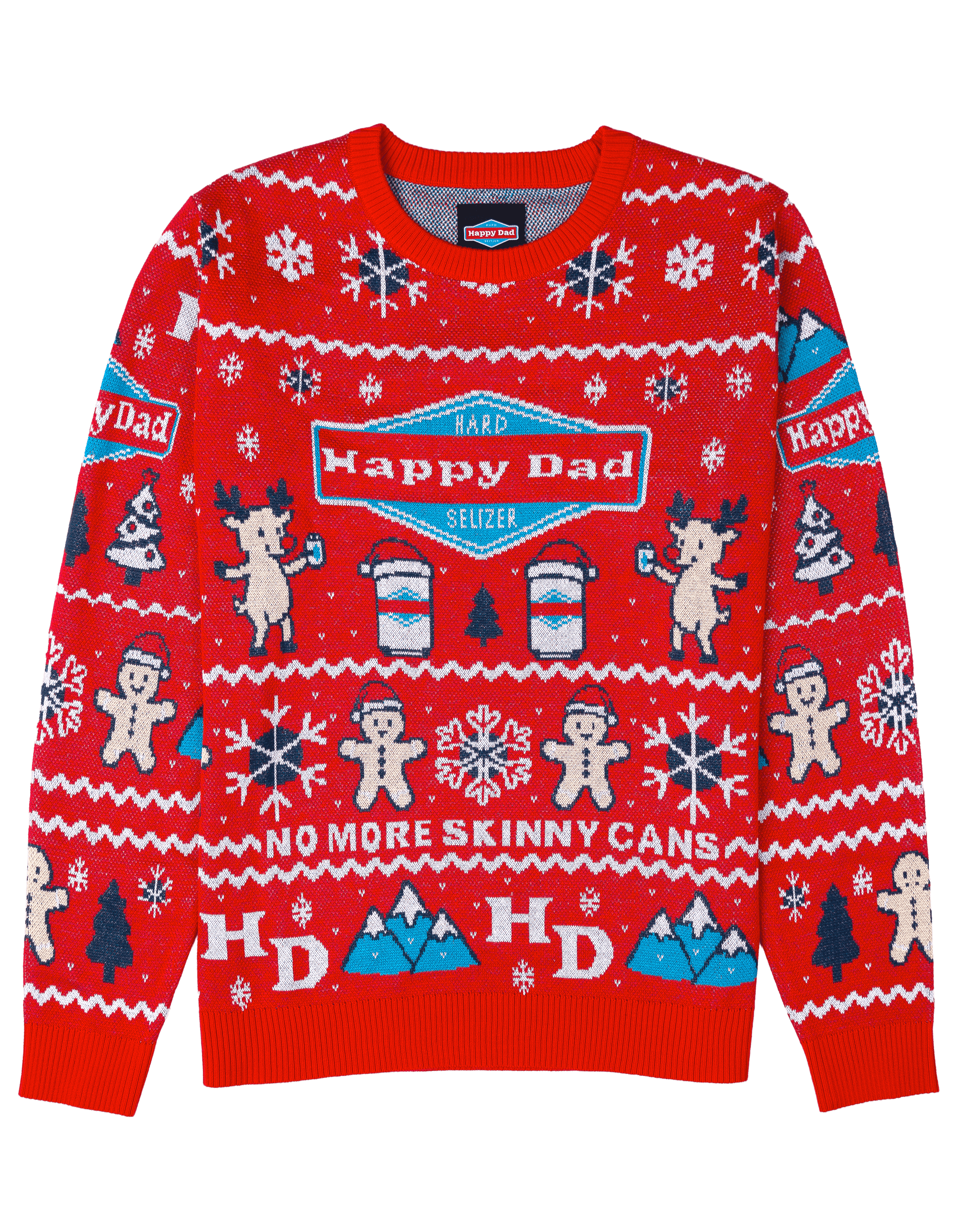 Happy Dad Ugly Sweater 2025