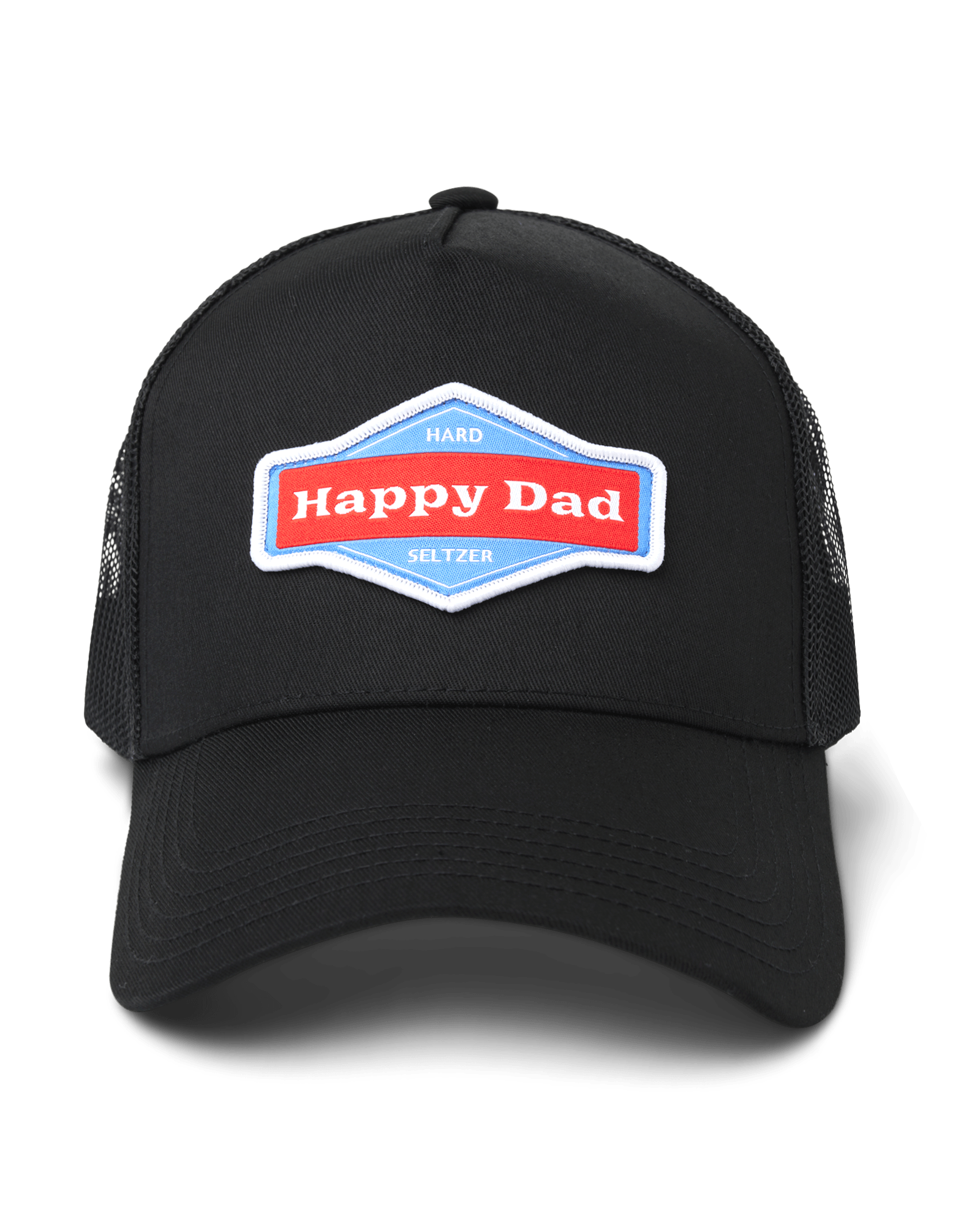 Happy Dad Trucker Hat (Black)