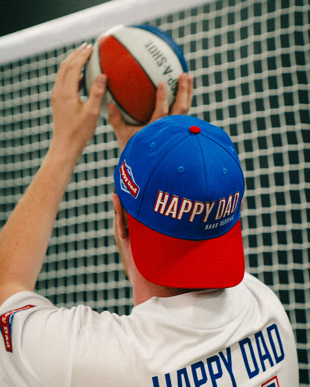 Happy Dad Sports Hat (Blue)