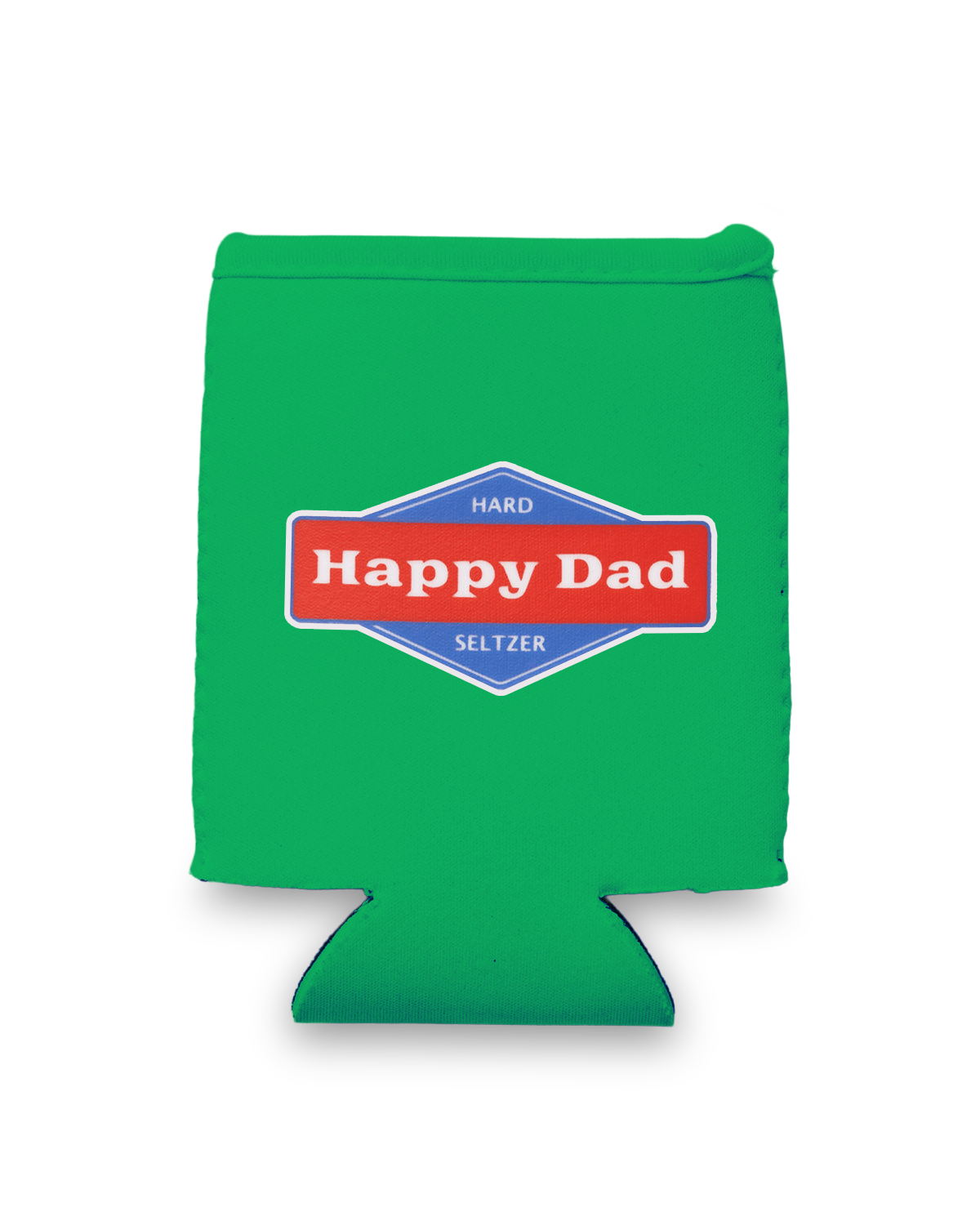 Happy Dad 12oz Can Sleeve (Kelly Green)
