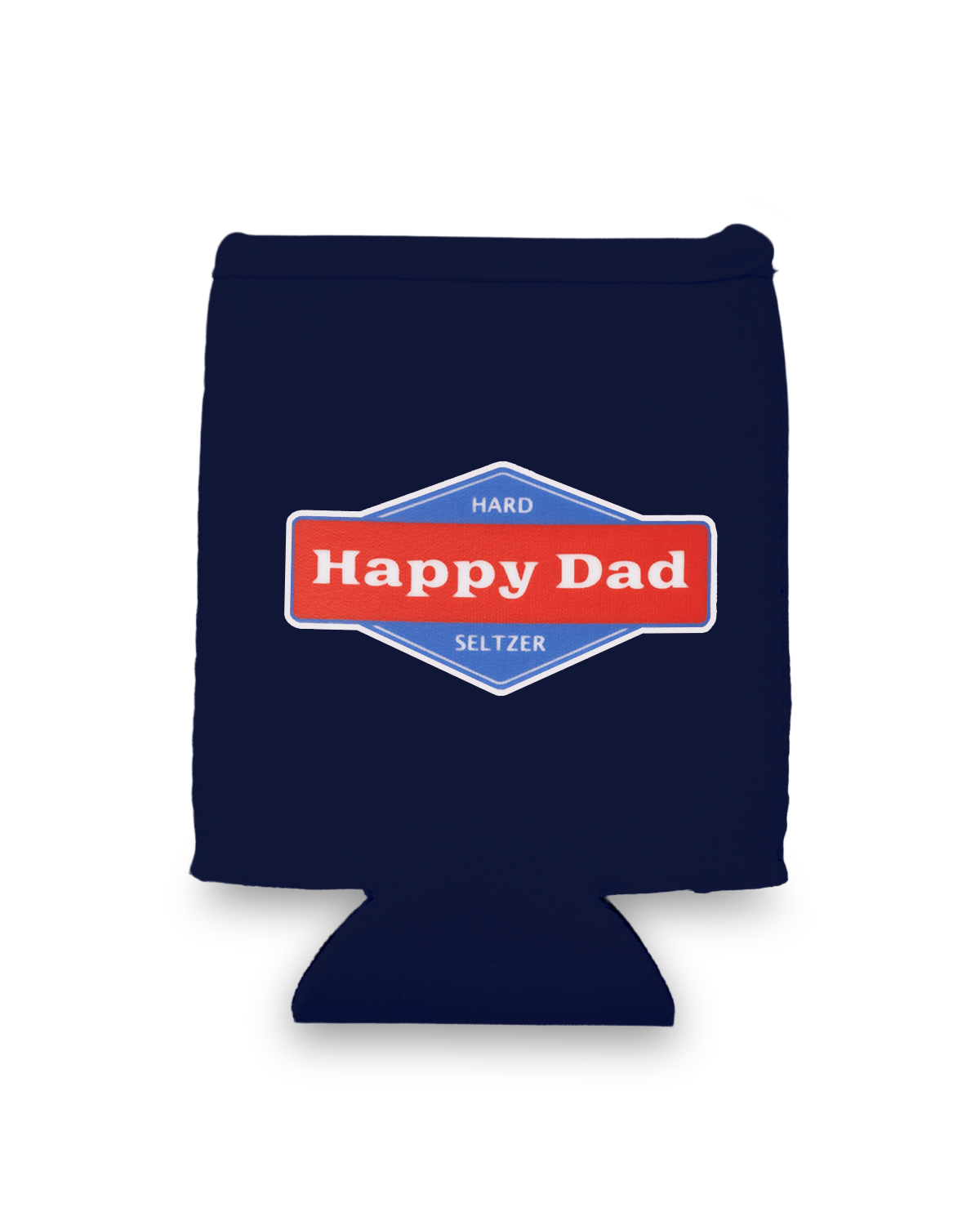 Happy Dad 12oz Koozie (Navy)