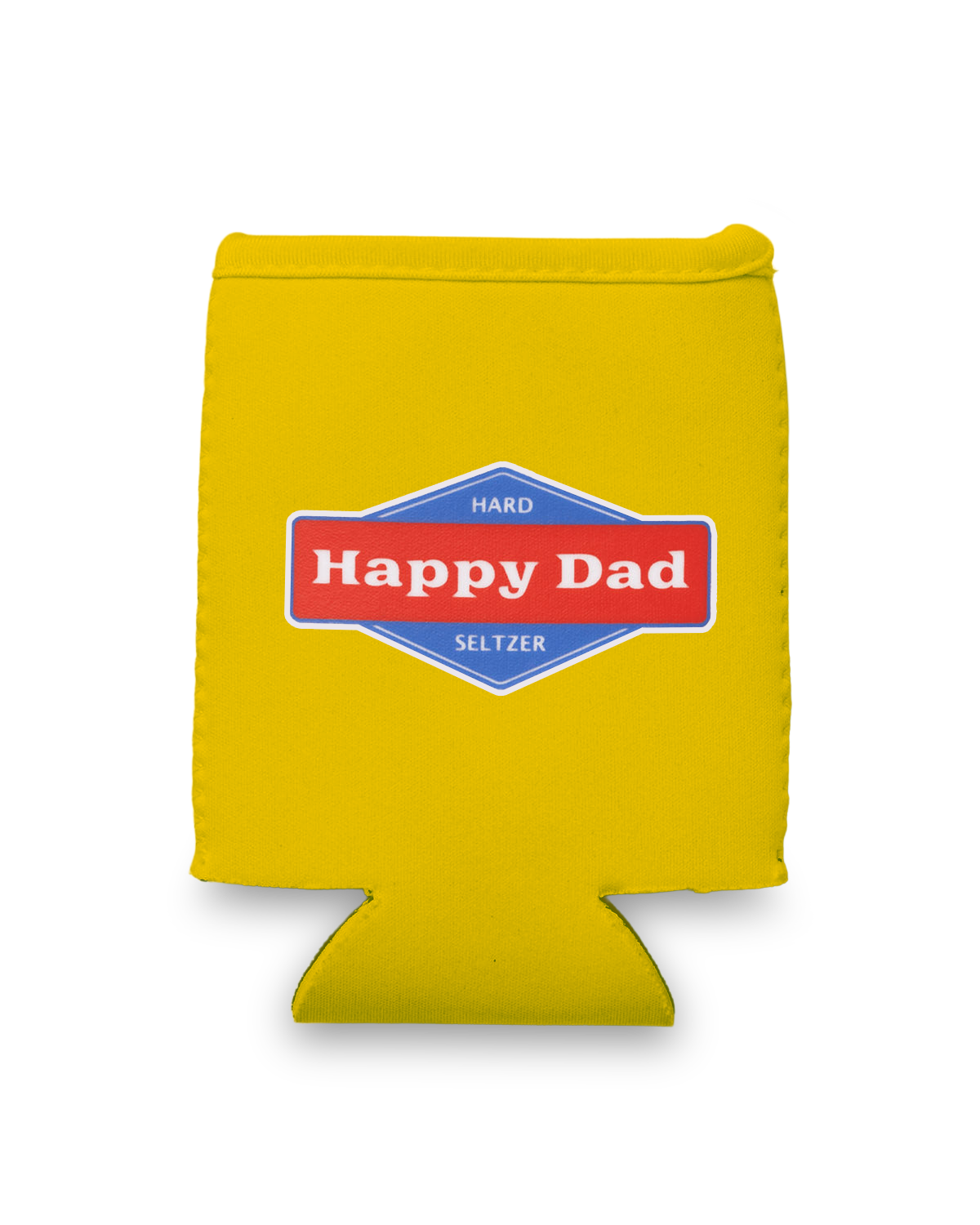 Happy Dad Can Sleeve - 12oz (Yellow)