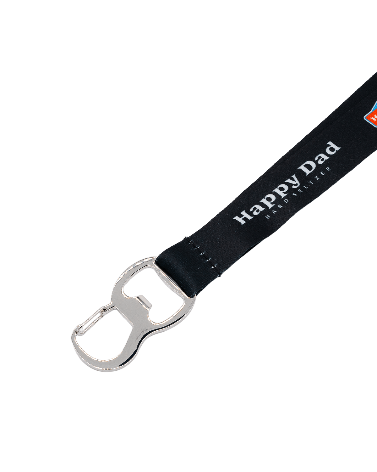 Happy Dad Lanyard (Black)