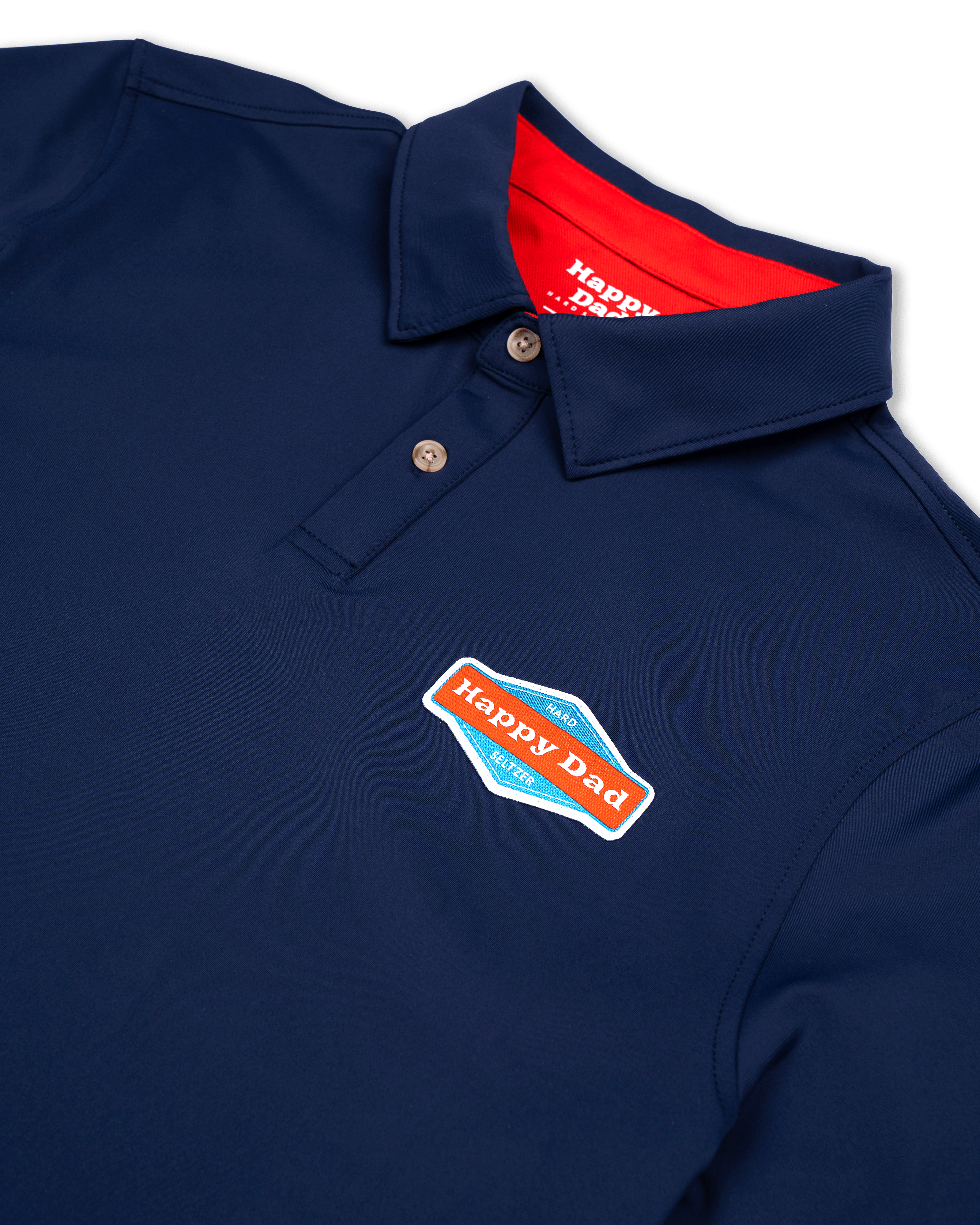 Happy Dad Golf Polo (Navy)