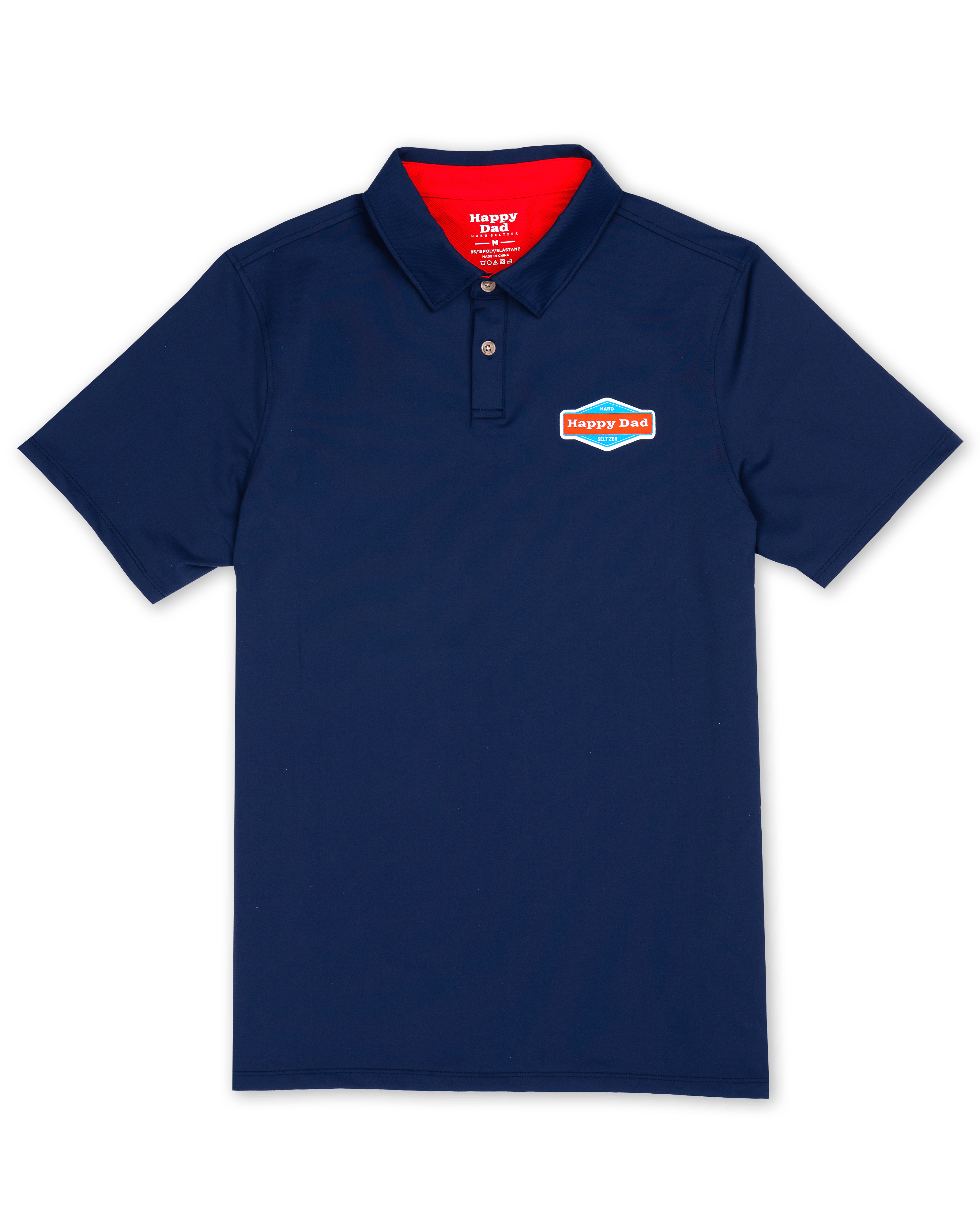 Happy Dad Golf Polo (Navy)