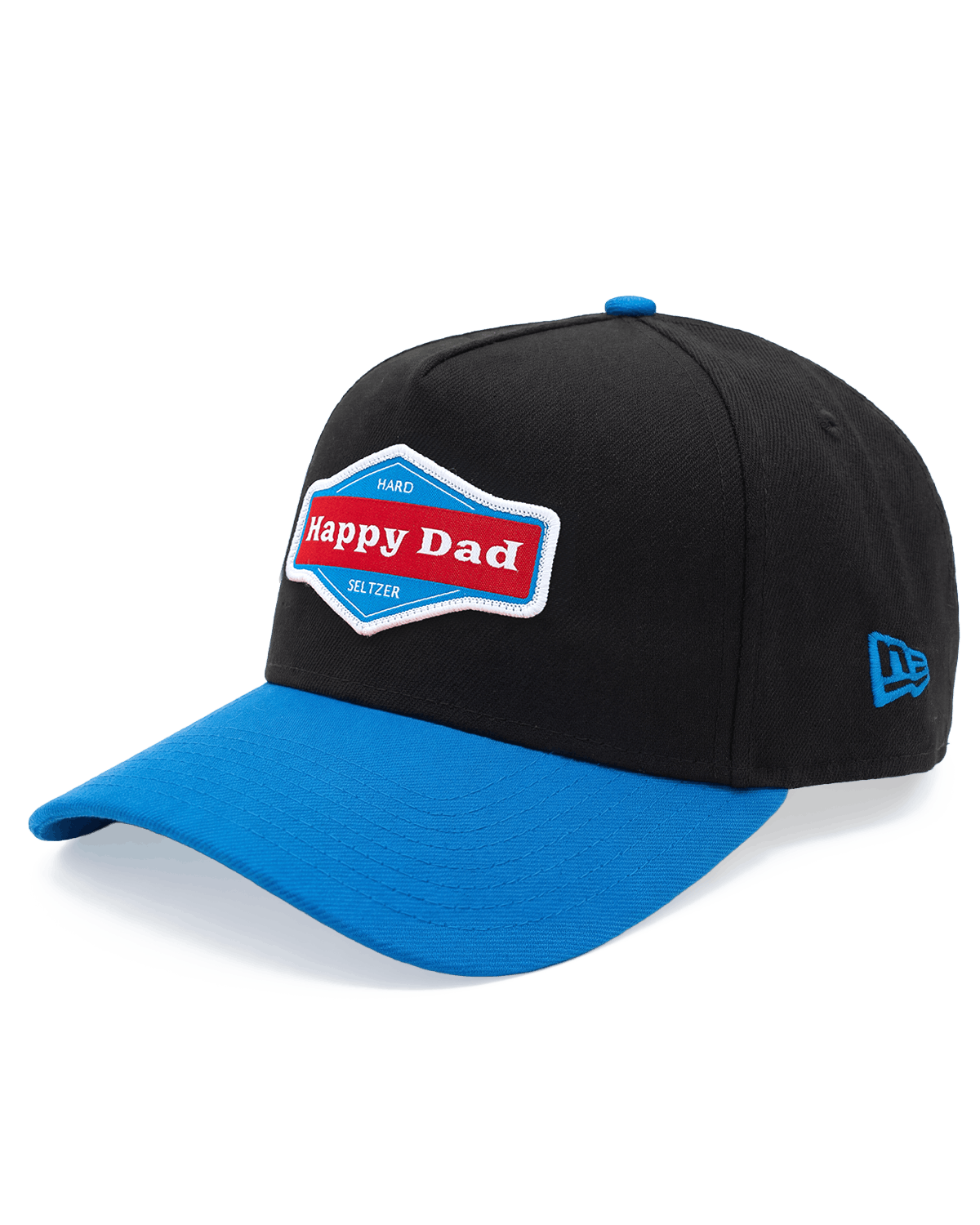 Happy Dad x New Era A-Frame Hat (Black & Blue)
