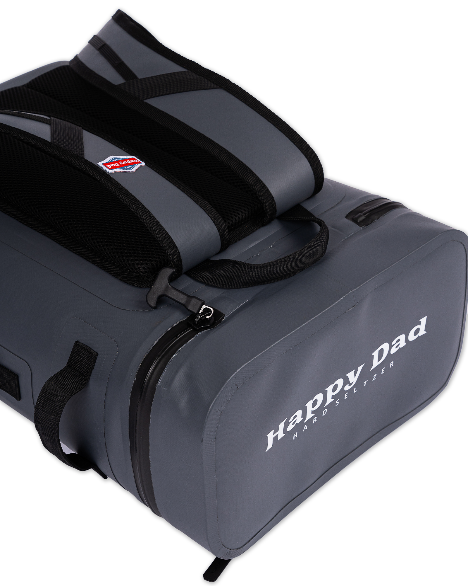 Happy Dad Cooler Backpack (Grey)