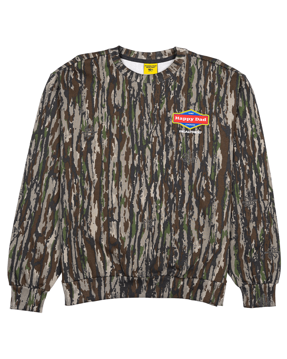 Happy Dad x REALTREE Classic Front Crewneck
