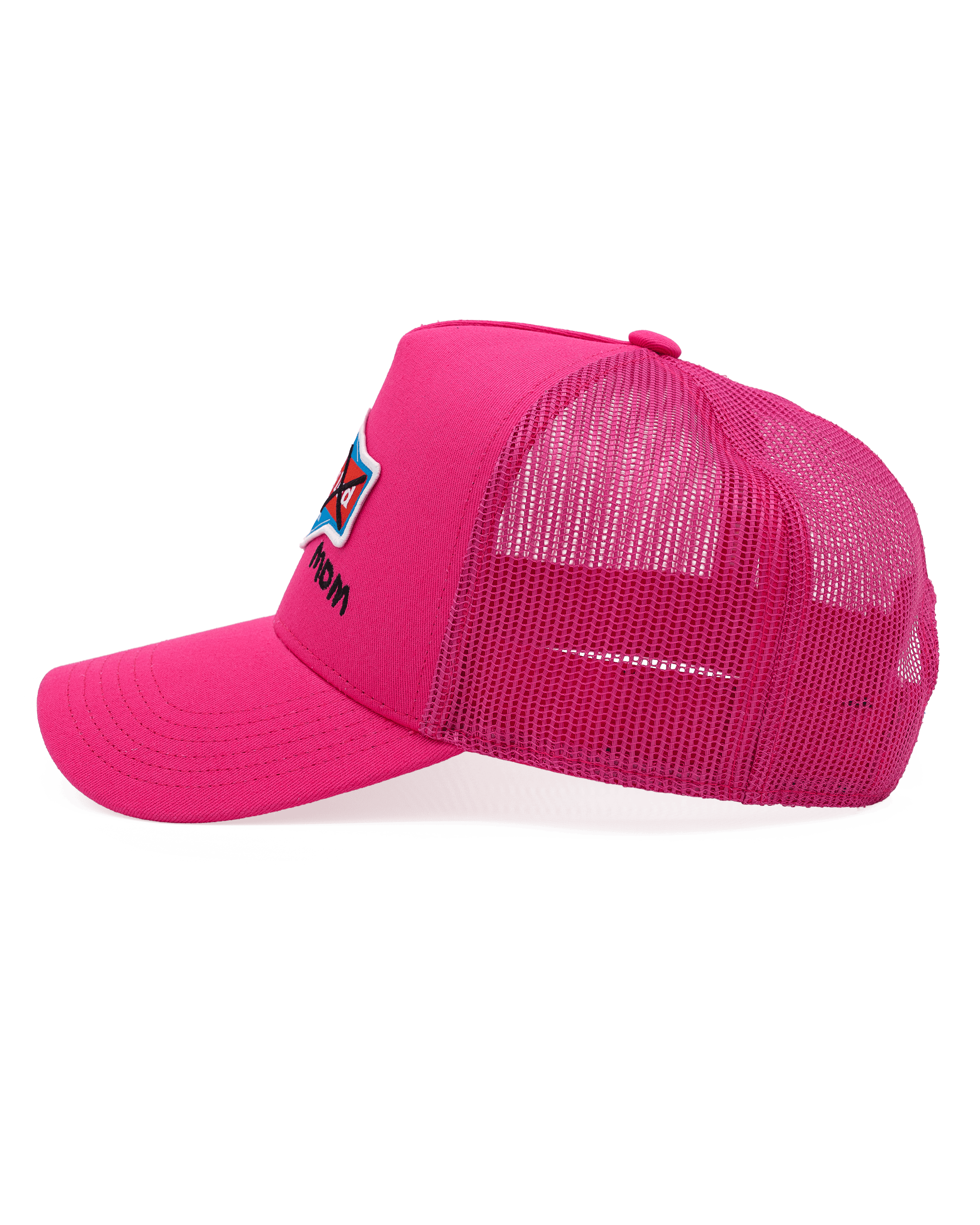 Happy Dad Happy Mom Trucker Hat (Pink)