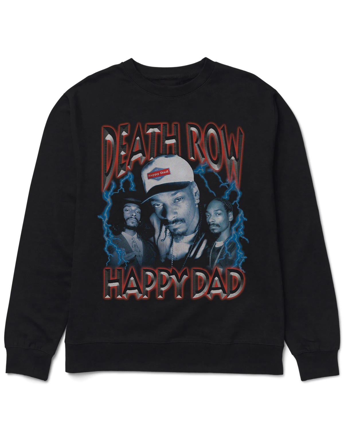 Happy Dad x Death Row Street Vintage Crewneck Happy Dad x Death Row Street Vintage Crewneck