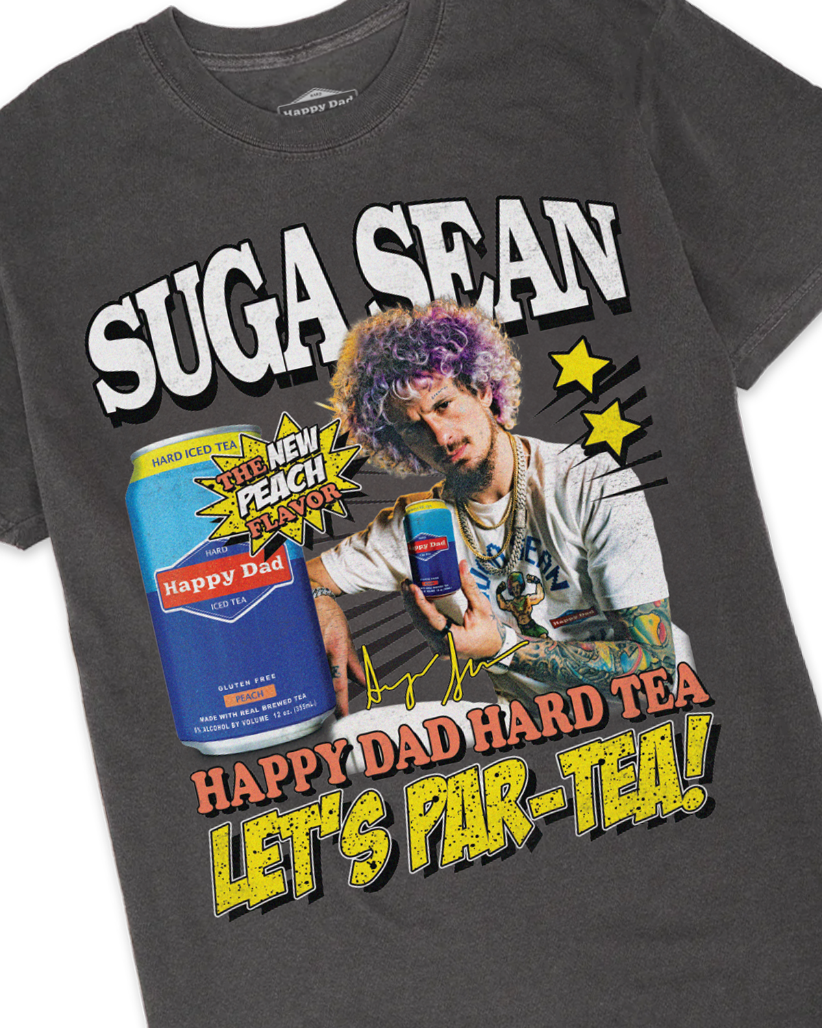 Happy Dad x Suga Sean Vintage Hard Tea Tee