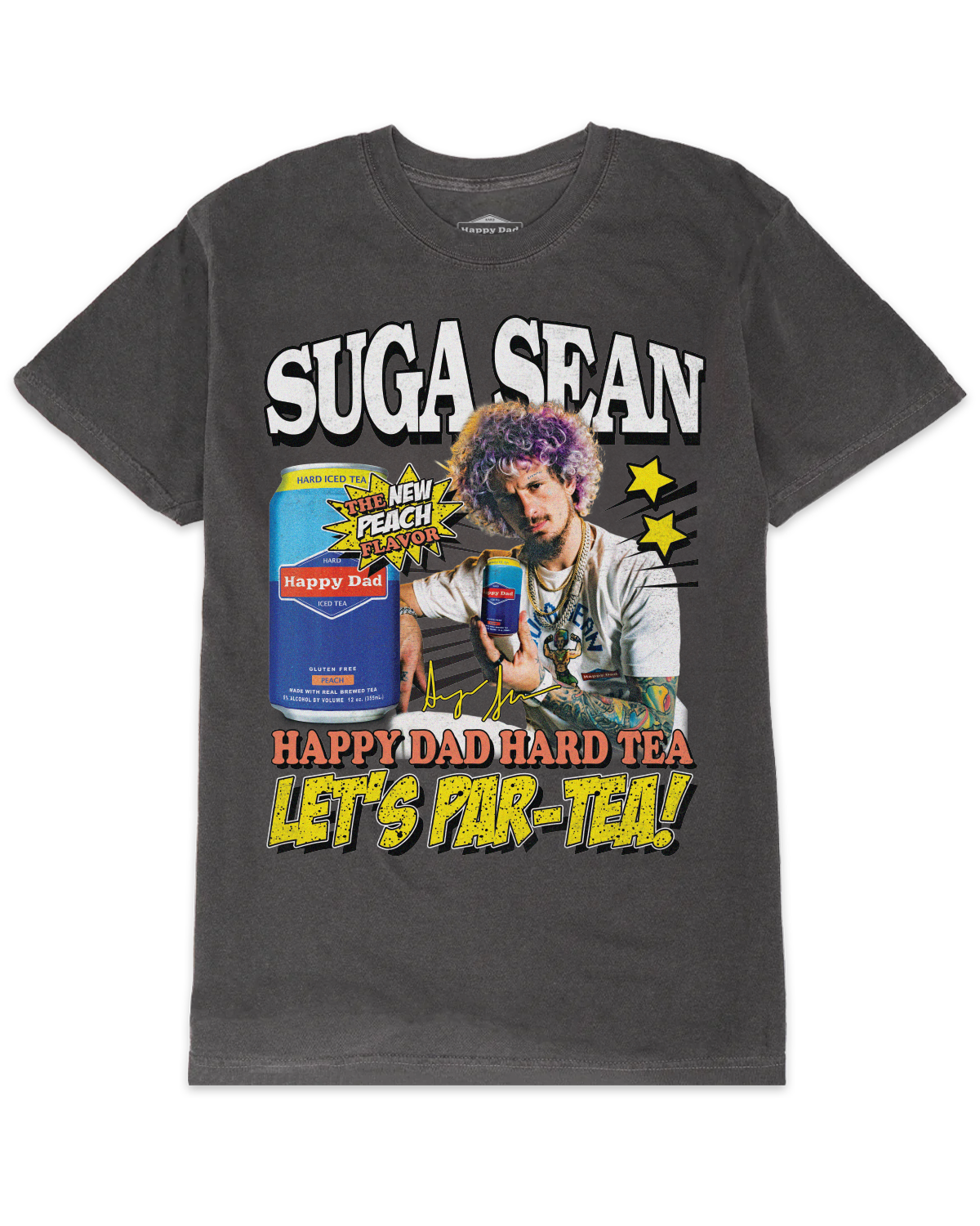 Happy Dad x Suga Sean Vintage Hard Tea Tee