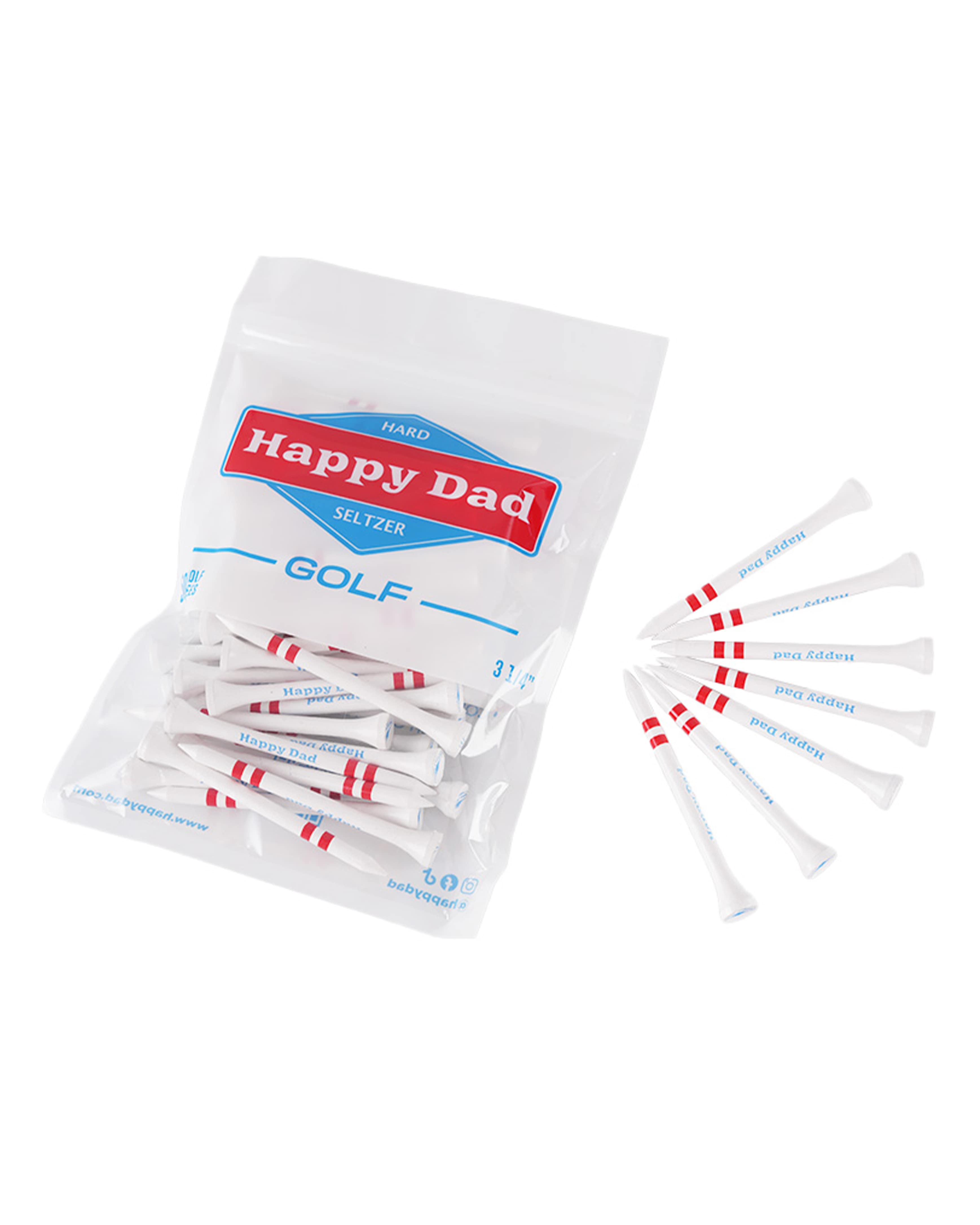 Happy Dad Golf Tees (50 Pack)