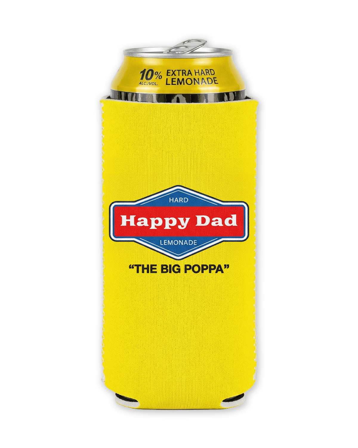 Happy Dad Can Sleeve - 24oz (Yellow)