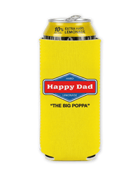 Happy Dad Can Sleeve - 24oz (Yellow)