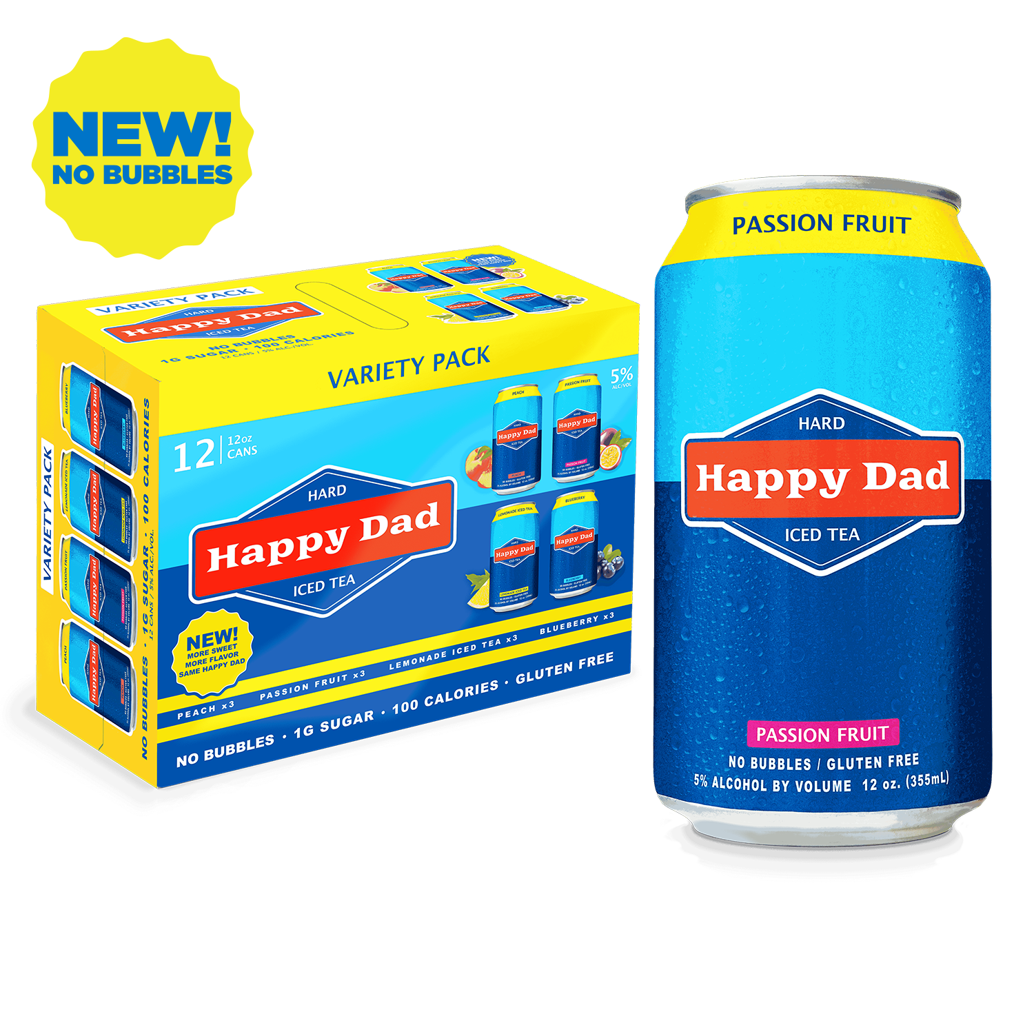 Happy Dad Happy Dad Hard Tea Passion Fruit — product image