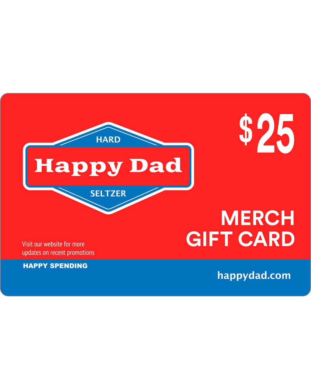 Gift shops card for dad