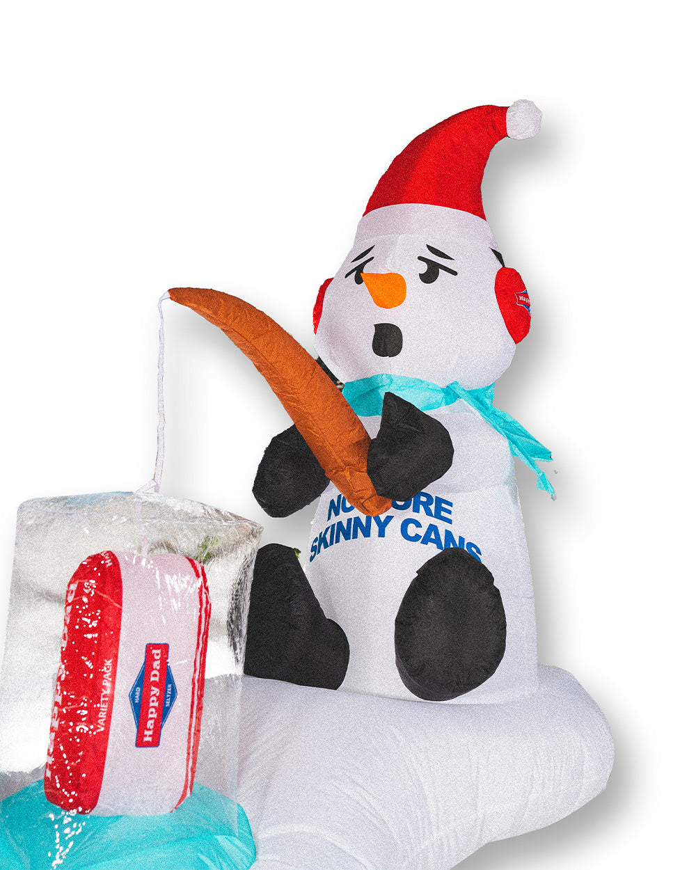 Happy Dad Inflatable Ice Fishing (4 FT)