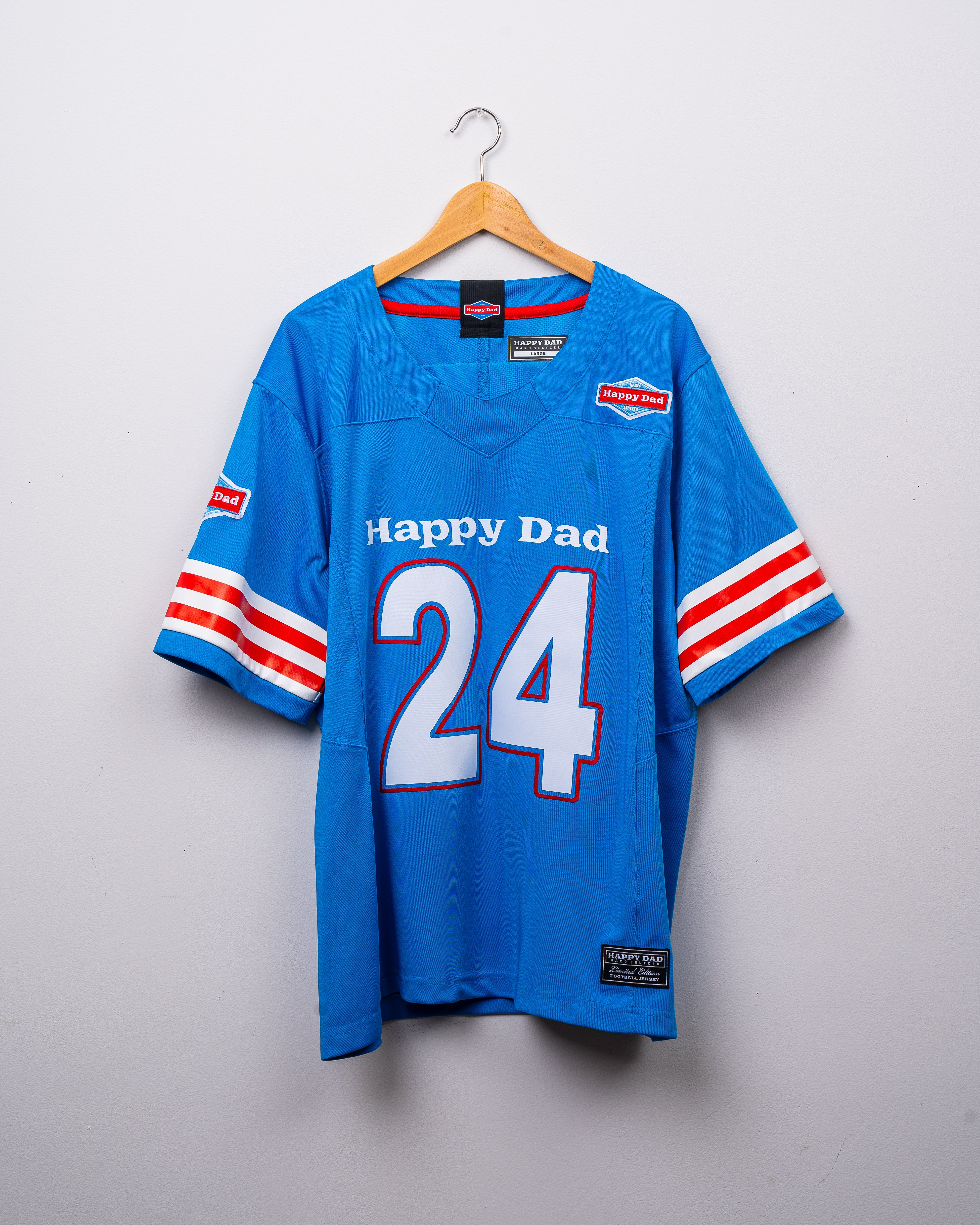 Happy Dad Football Jersey '24 (Blue)