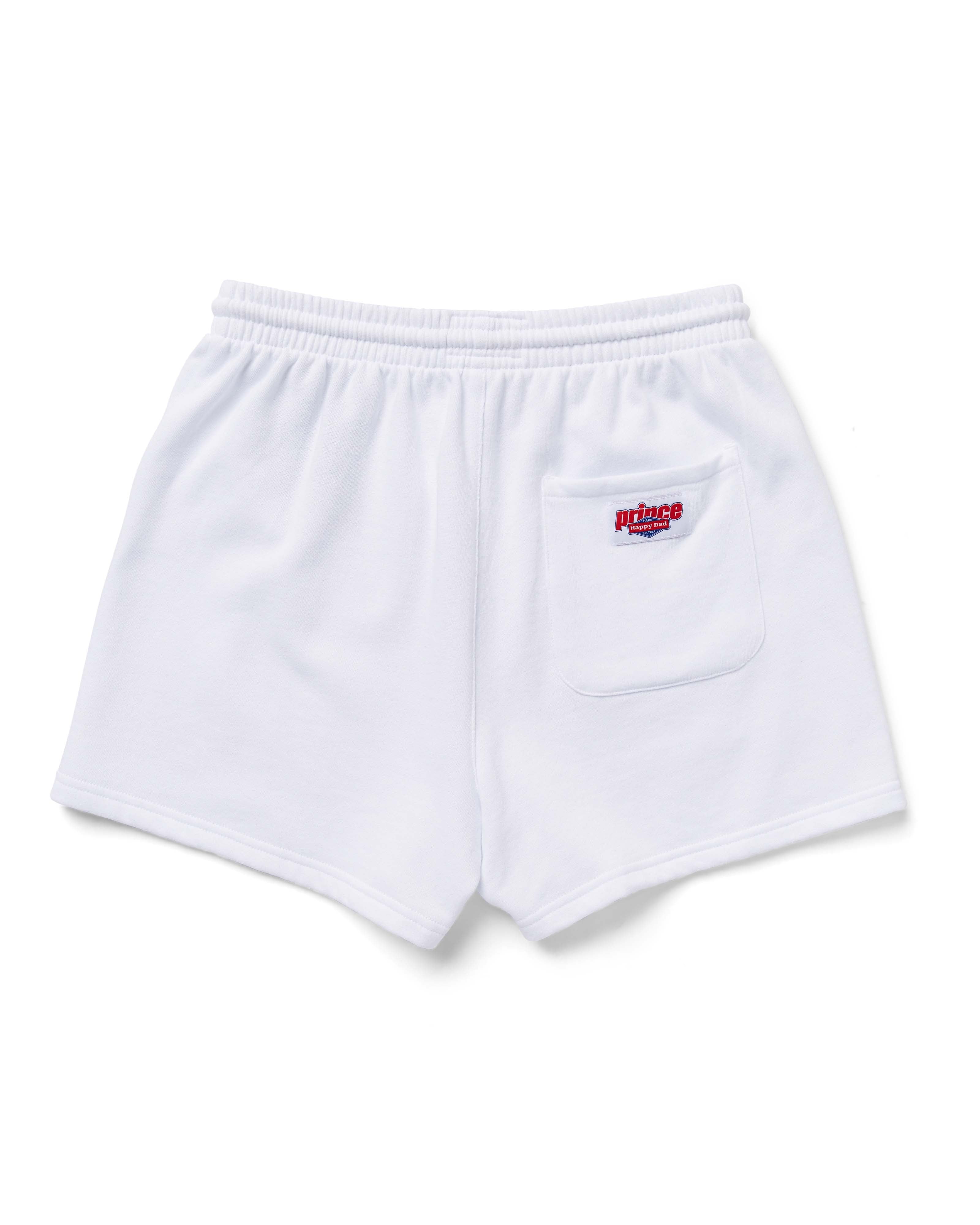 PRINCE VS. HAPPY DAD WOMENS FLEECE SHORTS