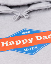 Load image into Gallery viewer, Happy Dad Front Logo Hoodie [Grey]
